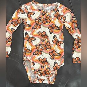 Monarch butterfly posh peanut bodysuit 6-12months